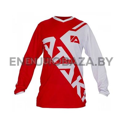 Джерси ATAKI Impact (красный/белый, 2XL)