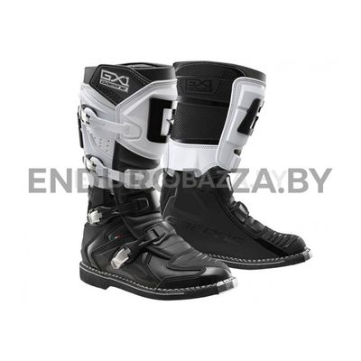 Мотоботы GAERNE GX-1 Goodyear (белый/чёрный, 47)