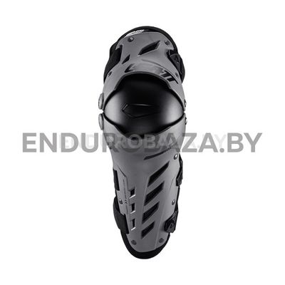 Наколенники Leatt Dual Axis Knee & Shin Guard, Guard Forge (серый, S/M)