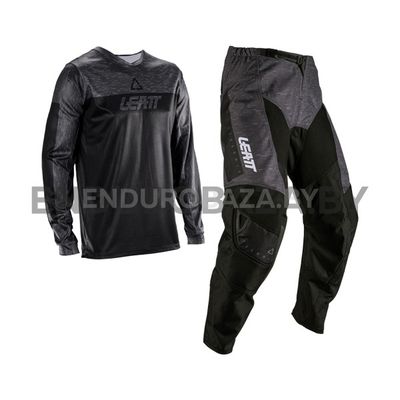 Комплект мотоджерси/мотоштаны Leatt 3.5 Ride Kit (Stealth Black/Grey, L)