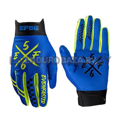 Перчатки для кросса EF56 PHOENIX AIR 3.0 синий/желтый/серый (XXL)