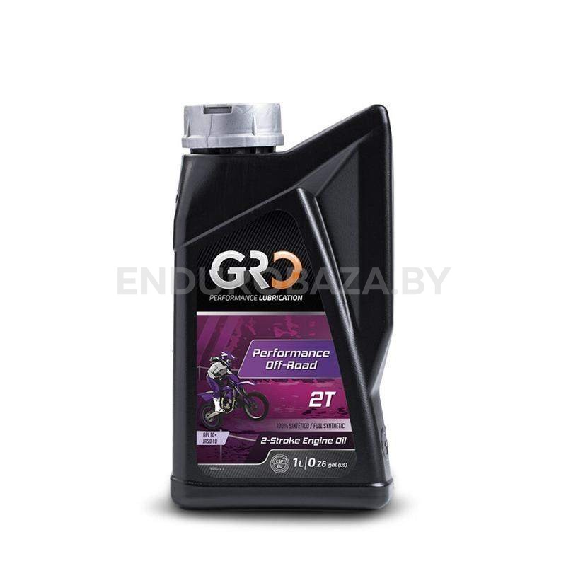 Масло моторное GRO PERFOMANCE 2T OFF ROAD, 100% synthetic, 1л - изображение 1
