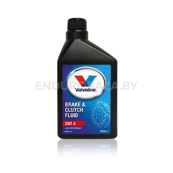 Тормозная жидкость VALVOLINE Brake & Clutch Fluid DOT 4, 500мл - изображение 1