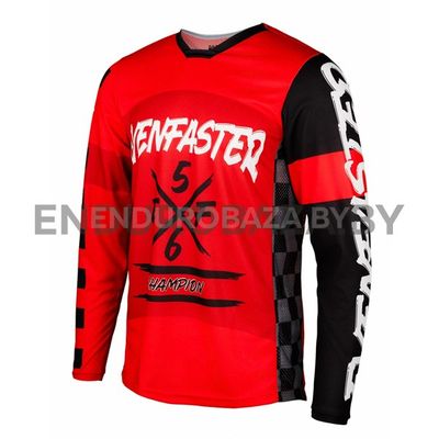 Джерси EVEN FASTER (EF56) Base (черный/красный, XXL)