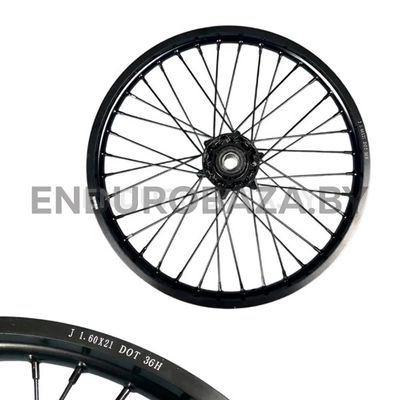 Диск 21"х1.6 передний алюминий KTM (k-series) черный OTOM KEWS