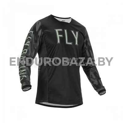 Джерси FLY RACING KINETIC S.E. TACTIC (камуфляж/черный/серый, M)