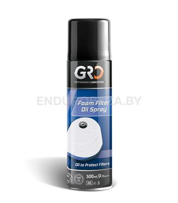 Пропитка для фильтров GRO спрей FOAM FILTER OIL, 500мл