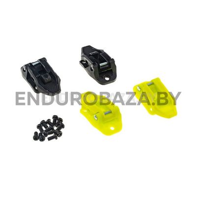 Пряжки ATAKI MX-001 Hi-Vis желтый/черный (4 шт)