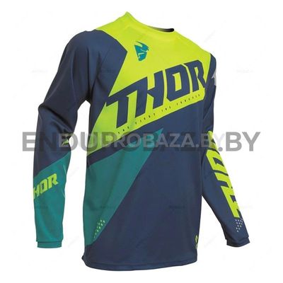 Джерси Thor (зелёный/синий) XL